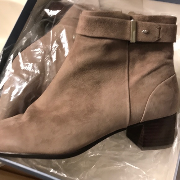 NEW Gray Suede Bootie (Essex) - Picture 4 of 8